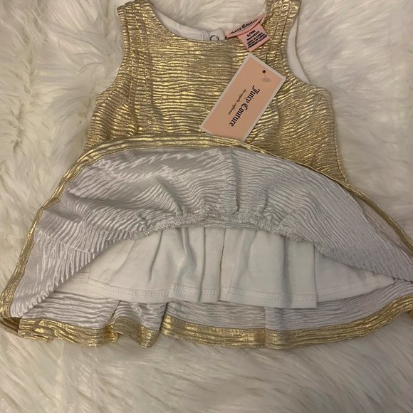 HOST PICK!!! NWT JUICY COUTURE Sparkly Gold Set - Picture 4 of 6
